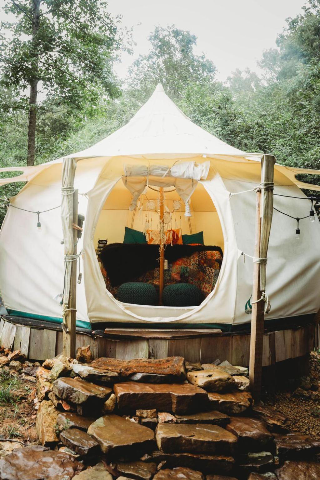 The Aries-A Stargazing, Luxury Glamping Tent Rogersville Luaran gambar